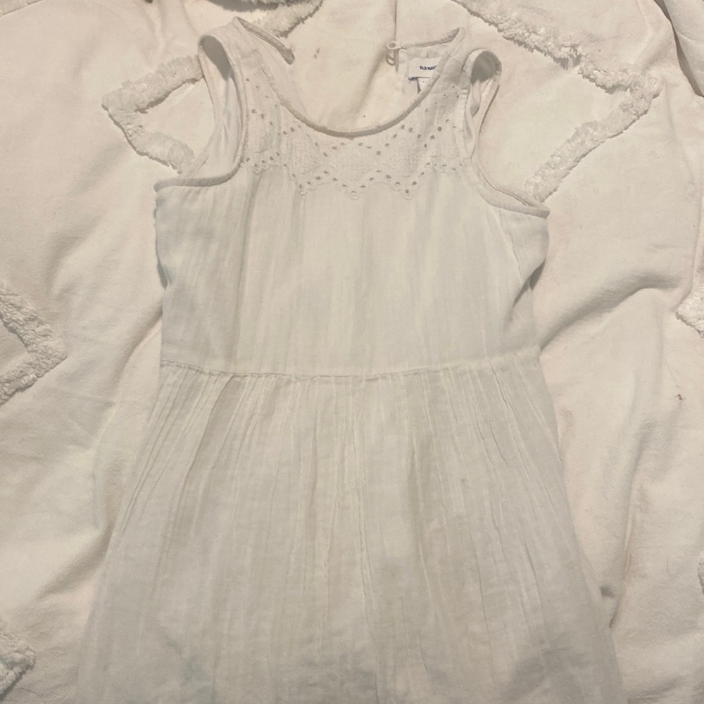 Kids white dress from old navy